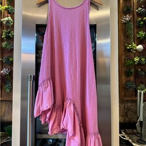 Pink Sleeveless dress from Anthropologie